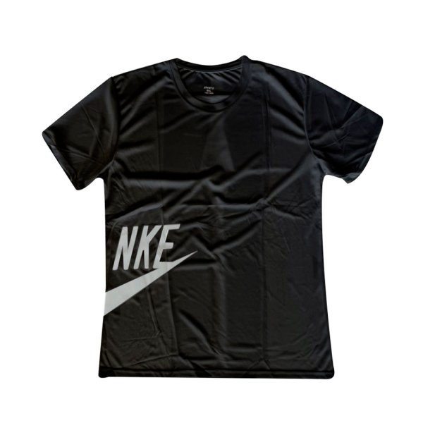 Polera algodon negra hot sale