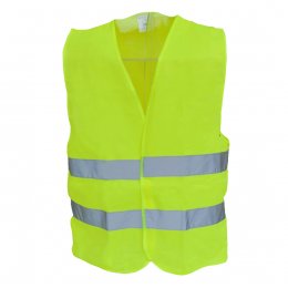 Chaleco reflectante amarillo, talla XL:118*70*48cm